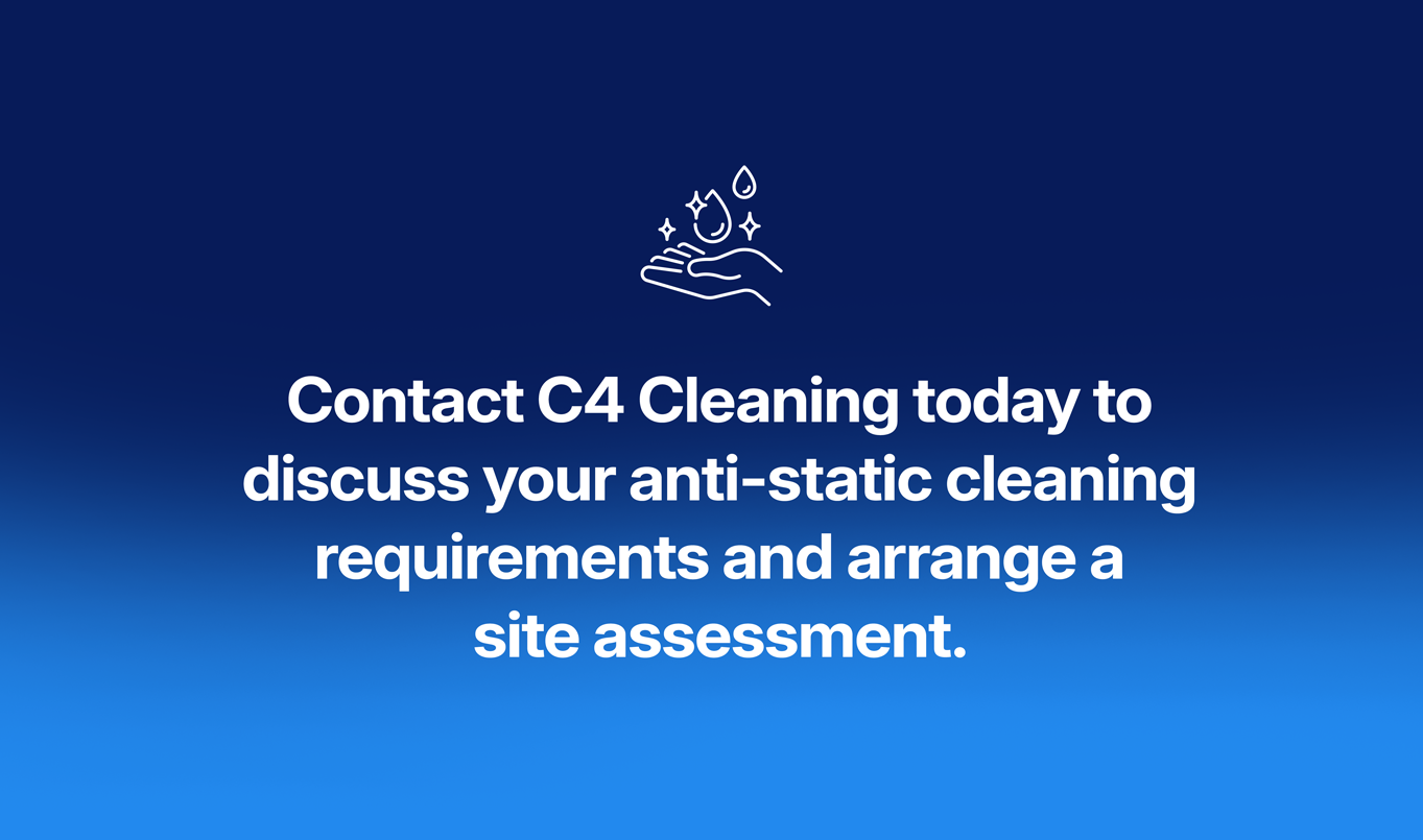 Anti-static-cleaning